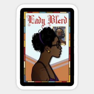 Lady Blerd Sticker